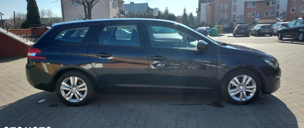 Peugeot 308 cena 27400 przebieg: 217000, rok produkcji 2015 z Police małe 92